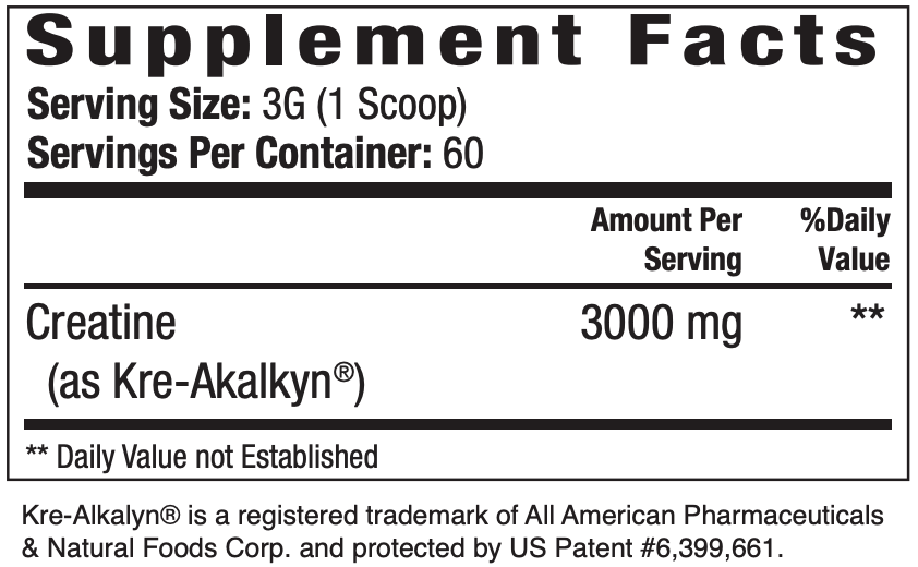 Beta-Alanine - Unflavored (10.58 Oz. / 60 Servings) by Swolverine