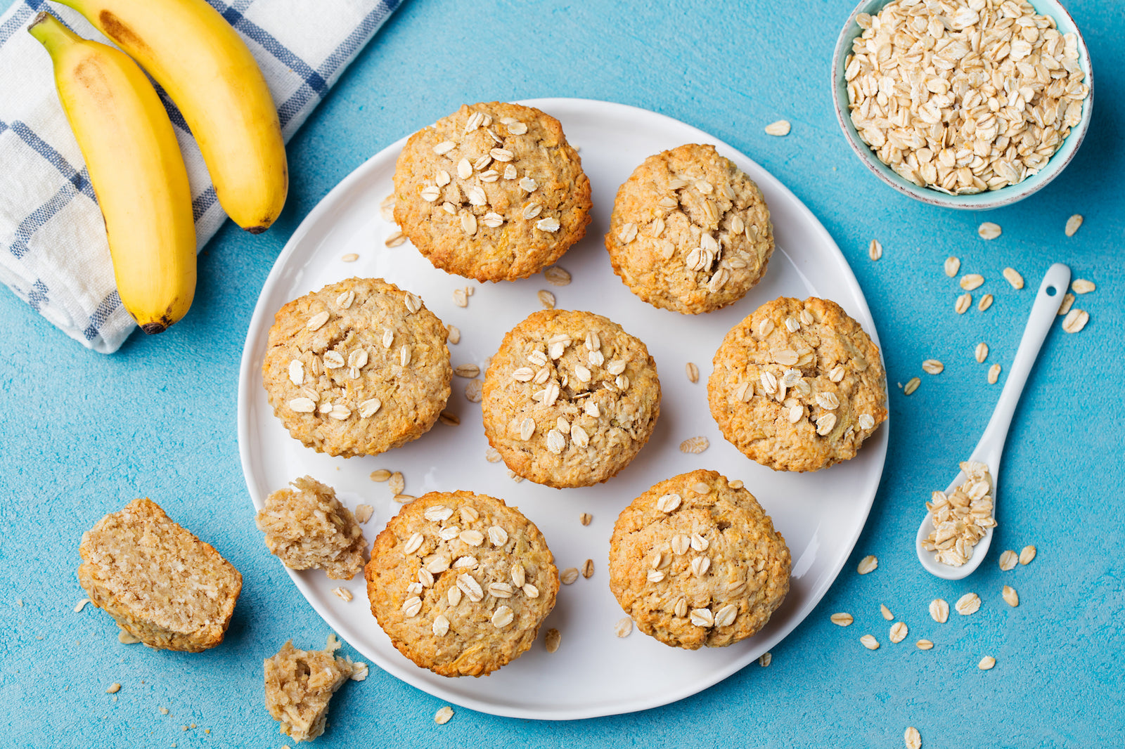 Banana Collagen Muffin Recipe - Swolverine