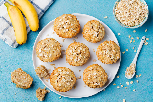 Banana Collagen Muffin Recipe - Swolverine