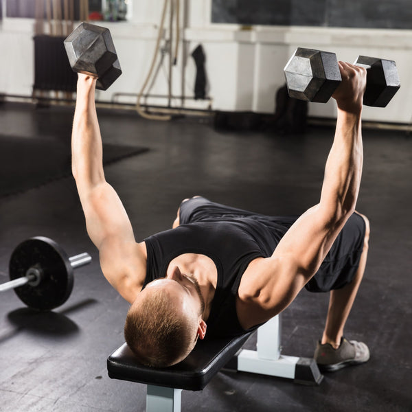 Flat Bench Dumbbell Fly
