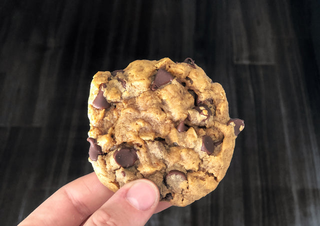 Gluten-Free, Butter Free, Flourless Chocolate Chip Cookie Recipe - Swolverine