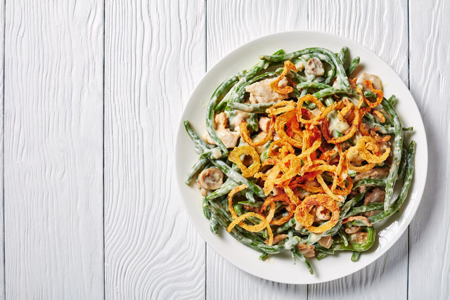 Recipe: Green Bean Casserole (Vegan)