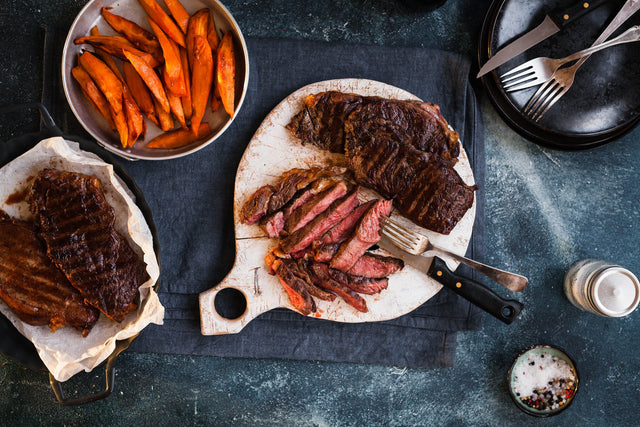 Protein Bowl: Sweet Potato, Steak, and Bacon Protein Bowl