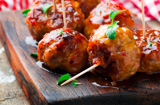 Thai Chili Chicken Meatball Recipe - Swolverine