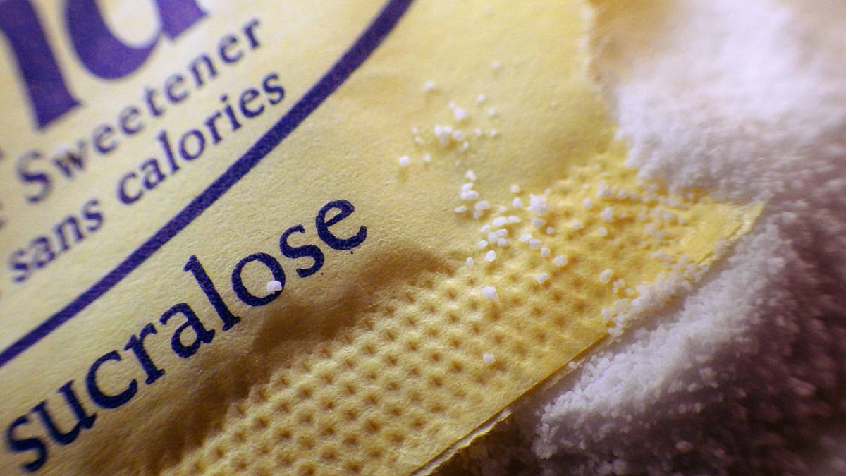 Sucralose and gut health