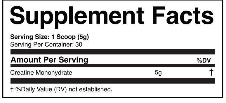 Creatine Monohydrate
