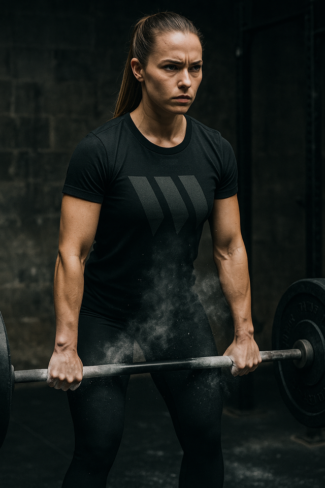 Black: Black Swolverine Icon Tee