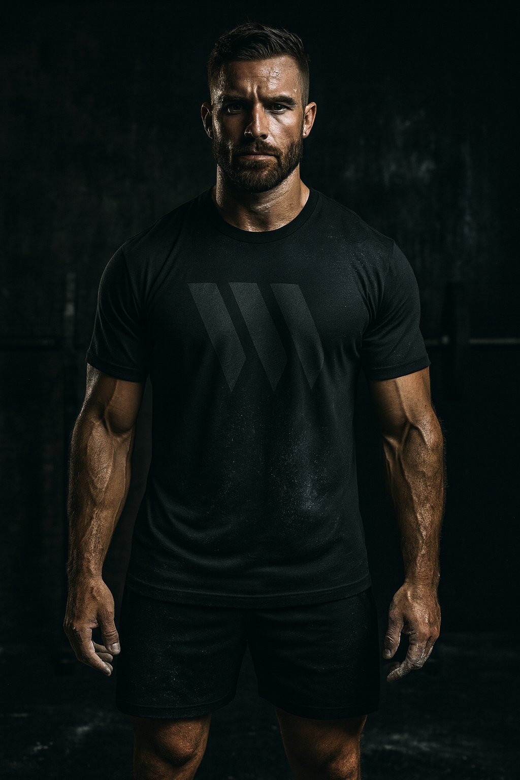 Black: Black Swolverine Icon Tee
