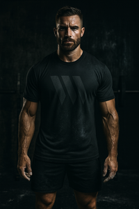 Black: Black Swolverine Icon Tee