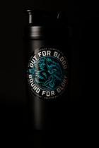 Out For Blood Sticker V2.0 – 2x2" Gloss Circle Wolf Decal | Swolverine