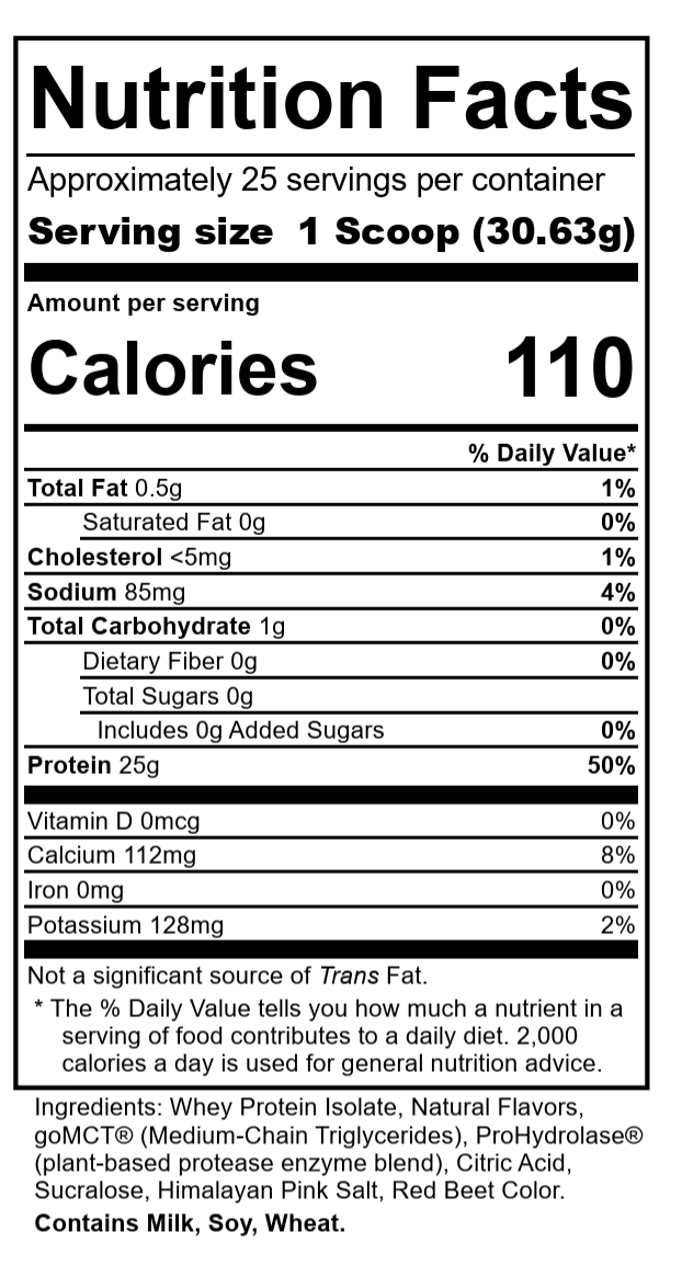 Whey Protein Isolate