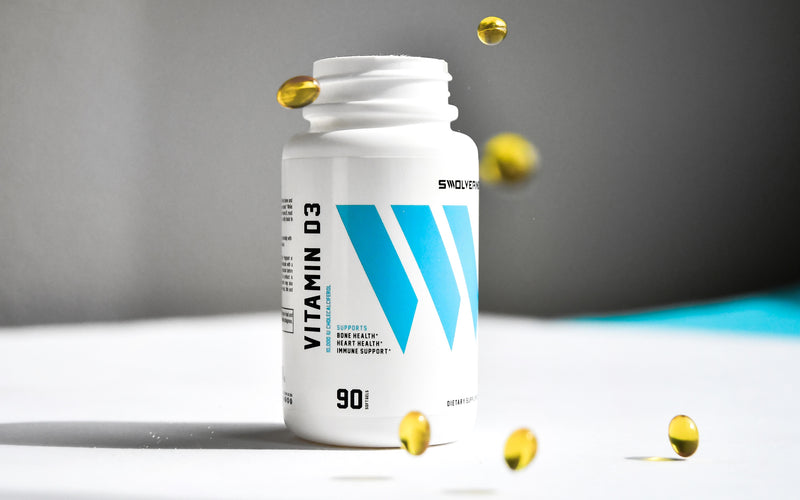 Vitamin D3 Soft Gel Capsules with Olive Oil | Swolverine