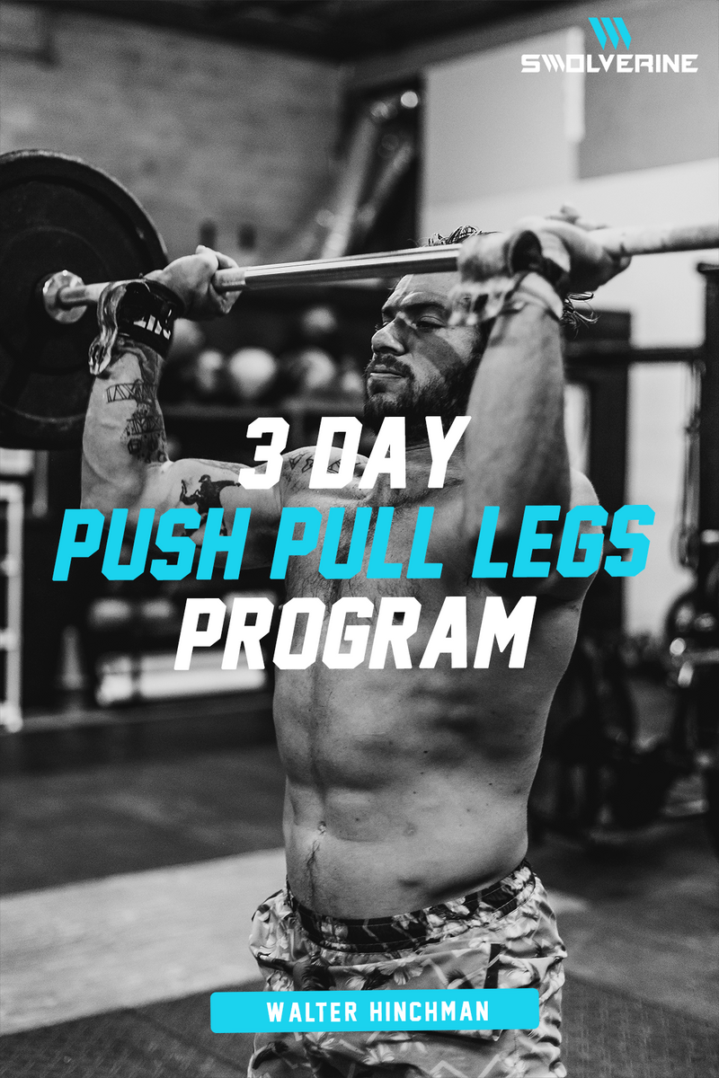 3 days push pull legs sale