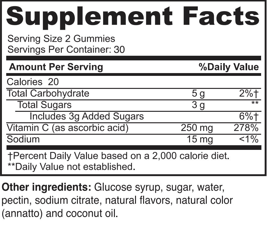Vitamin C Gummies